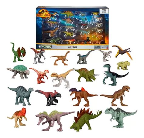 Juguete Dinosaurio Jurassic World Paquete Figuras Multipack