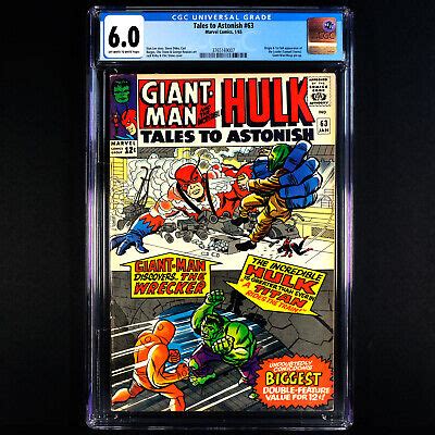 Tales To Astonish 63 1st Appearance Origin LEADER CGC 6 0 Silver