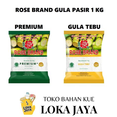 Jual Rose Brand Gula Pasir Premium Gula Tebu Kg Shopee Indonesia