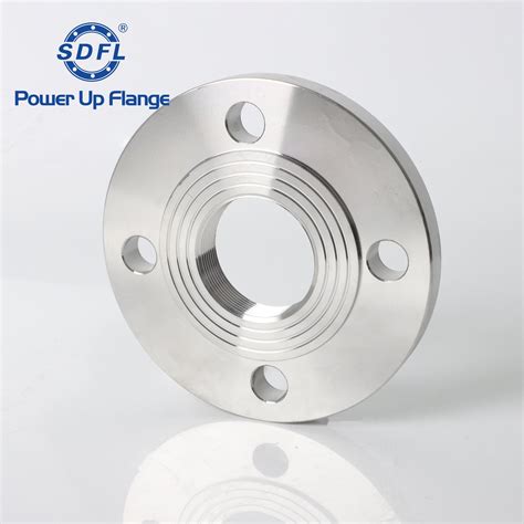 Asme B165 4inch 150 Lb 304 Stainless Steel Threaded Flange China Stainless Steel Flange And