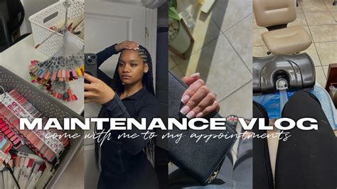 Maintenance Vlog Preparing For Orlando Florida Hair Nails Lashes