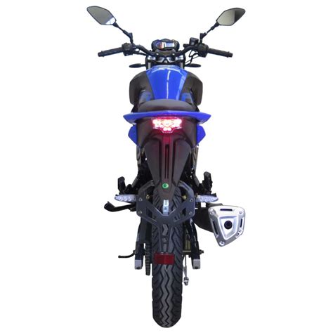 Motorrad Fighter Fr S Blau Km H Euro Schaltmoped Mokick Ccm