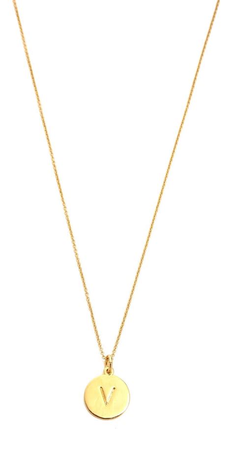 Kate Spade New York Letter Pendant Necklace Shopbop Letter Pendant