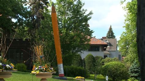 Learn about the giant pencil sculpture on Lake of the Isles | kare11.com