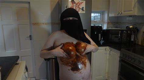 Niqab Naked Chocolate Sauce Pics XHamster