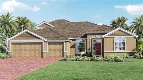 Floor Plan In Crystal Bay Estates Grant Valkaria FL D R Horton