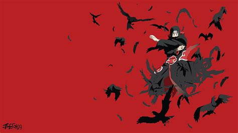 Hd Wallpaper Anime Naruto Itachi Uchiha Flying Animal Wildlife