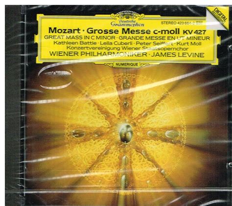 Mozart Battle Cuberli Seiffert Moll Grande Messe Kathleen Battle