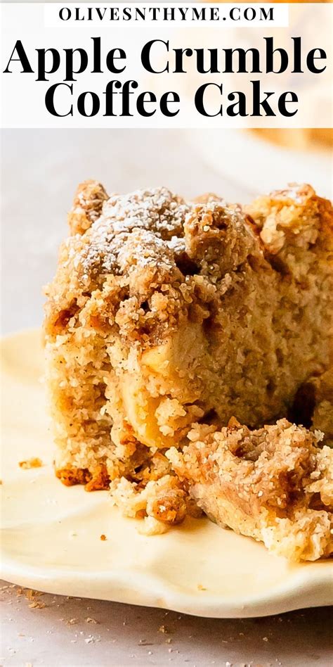 Apple Crumble Cake Recipe