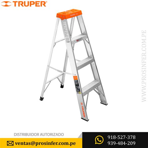 Escalera Truper Tipo Tijera Pelda Os Kg Distribuidor