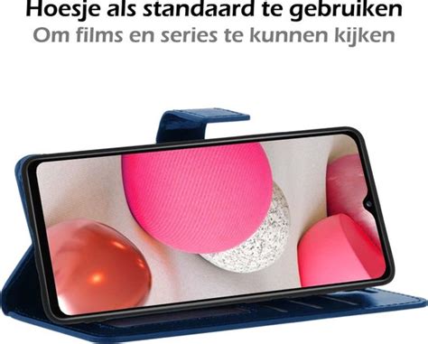 Hoesje Geschikt Voor Samsung A12 Hoes Bookcase Flipcase Book Cover