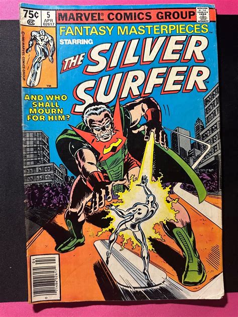 Fantasy Masterpieces 5 1980 Silver Surfer Newsstand Marvel Comics EBay