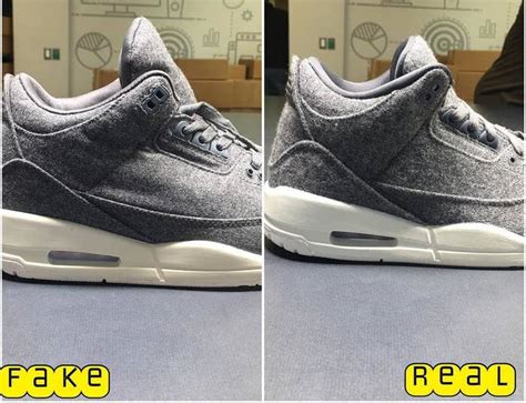 How To Tell If Your Wool Air Jordan 3s Are Real Or Fake Complex