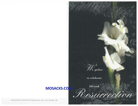 Funeral Bulletin Covers