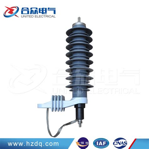 24kv Metal Oxide ZnO Varistor Gapped Surge Arrester Lightning Arresters