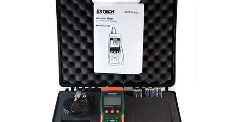 extech sdl vibration meterdatalogger darmatek alat ukur