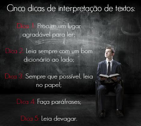 Veja Dicas Para Melhorar A Interpretação De Texto Shop