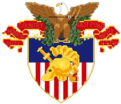 USMA West Point Crest – Military XStitch Com