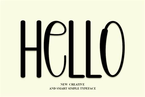 Hello Font By Inermedia Studio Creative Fabrica