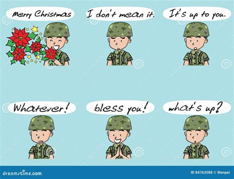 Vector Drawing Cute Army | CartoonDealer.com #84762088