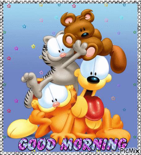 Garfield And Friends Good Morning Quote Morning Garfield Good Morning Good Morning Quotes Good