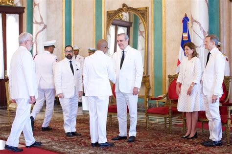 Fotos Presidenciard Presidente Abinader Recibe Cartas Credenciales De