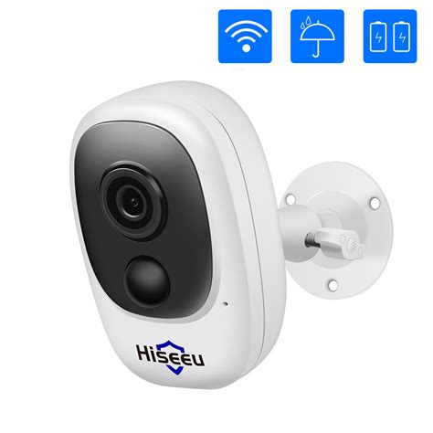 Hiseeu Cam 1080P HD Wireless Wifi Night Vision Two-way Audio IP65 ...