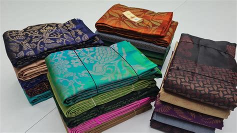 Neam Jari Brocade Soft Silk Sarees Self Color Silk Mark Certified