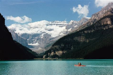 Free Stock Photo Of Kayaking On Lake Louise Download Free Images And