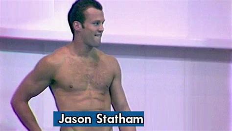 Jason Statham was an international diver before he became a Hollywood star