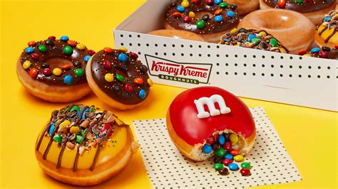 Krispy Kreme And M M S Collaborate For Brand New Donuts