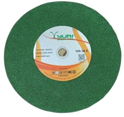 Mild Steel Yuri Cutting Wheel Color Green At Rs Piece In Thane