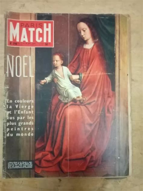 PARIS MATCH Nº298 Décembre 1954 Bon état EUR 5 90 PicClick FR