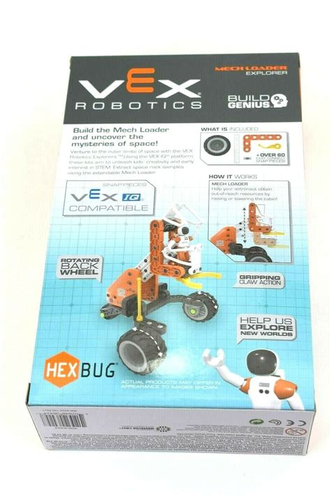 Buy Hex Bug Vex Robotics Mech Loader Explorer Build Genius Electronic