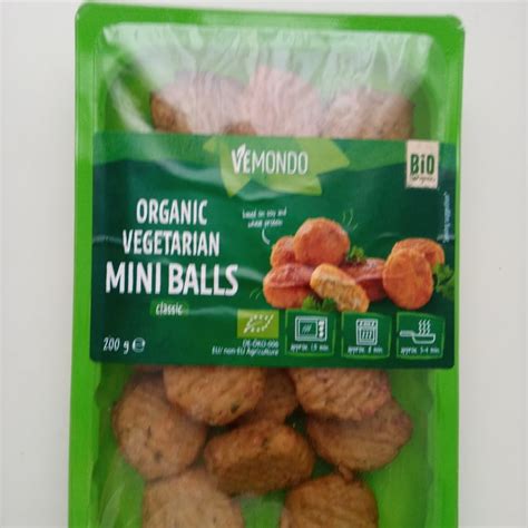 Vemondo Organic Vegetarian Mini Balls Review Abillion