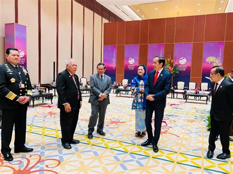 FOTO Presiden Jokowi Kesatuan Dan Sentralitas ASEAN Kunci Utama