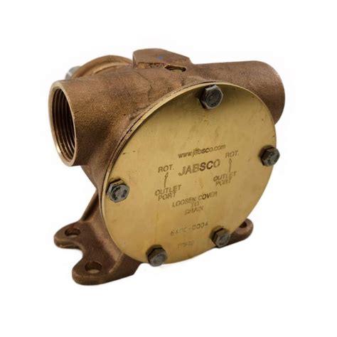 Jabsco Flexible Impeller Pedestal Pump 6400 0004 Defender Marine