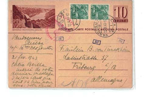 Ganzsache Postkarte BPK PK 161 Brienz Acheter Sur Ricardo