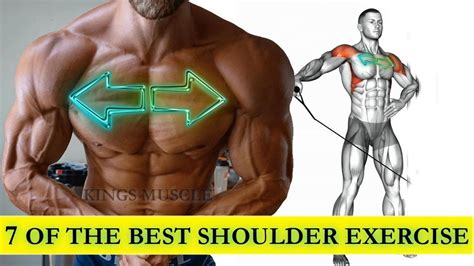 7 Of The Best Shoulder Exercises For 3D Delts THICKER AND BOULDER