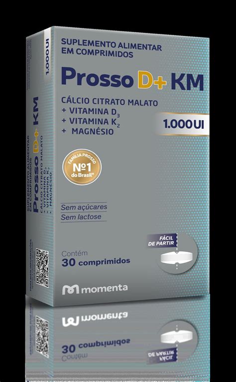 Prosso D Km 1000 Ui 30 Comprimidos Pague Menos