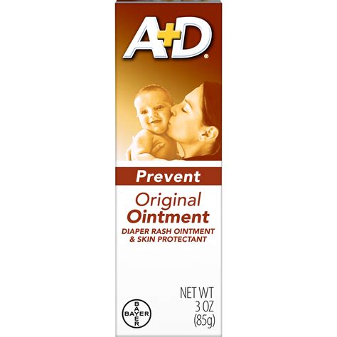 Ad Original Diaper Rash Ointment Skin Protectant 3 Oz