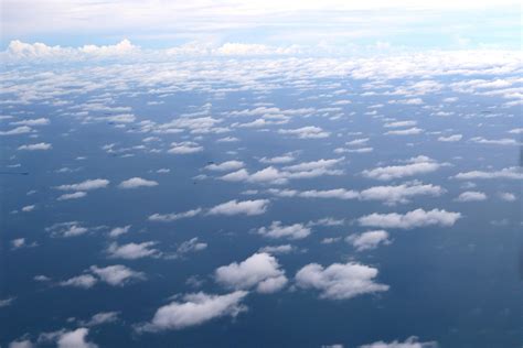 Scattered Clouds Seen From A Plane 10325547 Stock Photo At Vecteezy