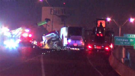 Authorities Reopen Interstate 20 After Multiple 18 Wheelers Crash Nbc