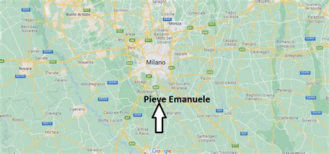 Dove Si Trova Pieve Emanuele Italia Mappa Pieve Emanuele Dove Si Trova