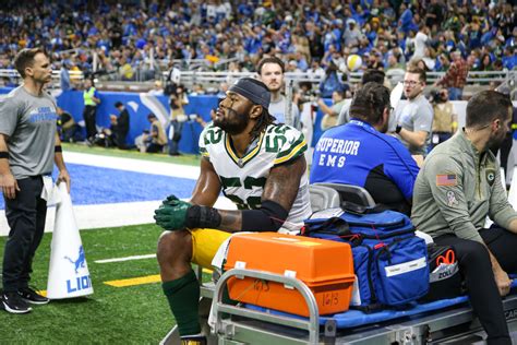 Packers Lb Rashan Gary Reportedly Tears Acl In Loss To Lions Will Miss