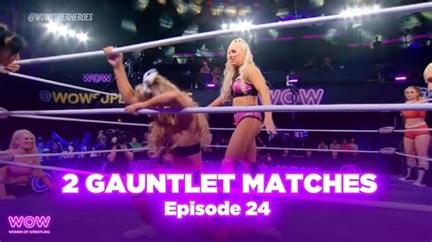 Wow Ep Gauntlet Qualifying Matches Tag Team Championship Match