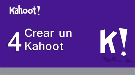 C Mo Crear Un Kahoot Editar Kahoot Tutorial Kahoot Youtube