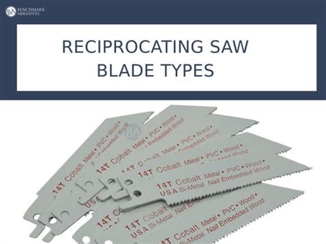 Reciprocating saw blade types by benchmarkabrasives - Issuu