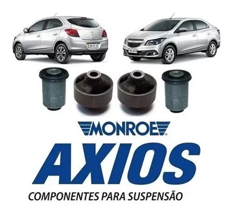 Kit Buchas Bandeja Gm Onix Novo Prisma Spin Cobalt Axios