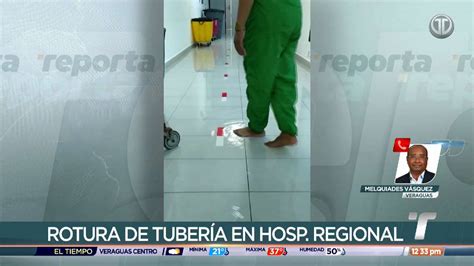 Telemetro Reporta on Twitter Rotura de tubería causa afectaciones en